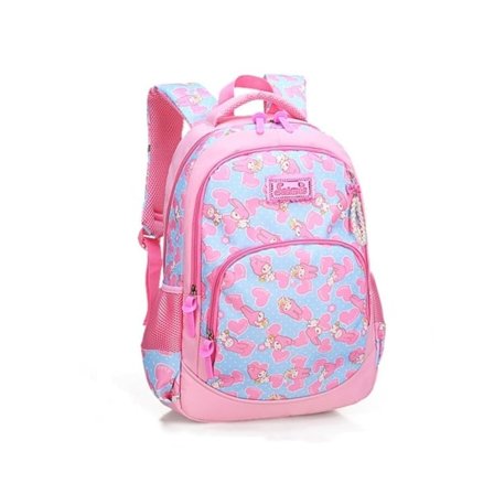 Søt ryggsekk for jenter Vanntette ryggsekker med skolesekker med glidelås i perlekjede