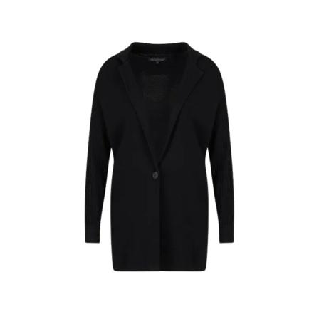 Armani Exchange, Cardigans Zwart, Dames, Maat:S