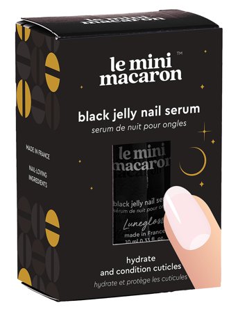 Le Mini Macaron Black Jelly Nail Serum - Nude - 10 ml