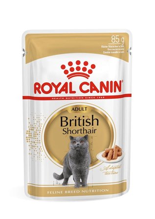 Royal Canin British Shorthair Bocconcini In Salsa Per Gatti 85g