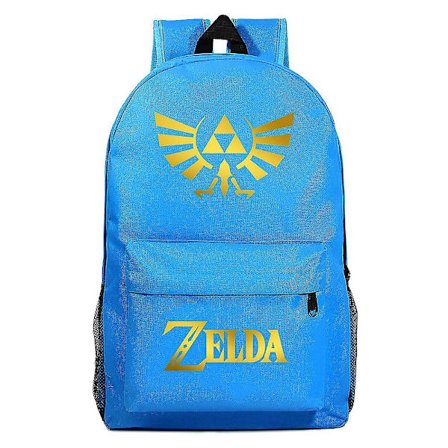 Zelda Kingdom Tears Skolesekker med trykk - Unisex hverdagsryggsekker for grunnskole- og ungdomsskoleelever