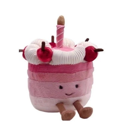 Jellycat Harold Limited Cherry Cake Plyslegetøj Beroligende Dukke
