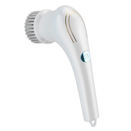 Elektrisk Spin Skrubber, Trådløs Elektrisk Roterende Skrubber med 5 Utskiftbare Børstehoder for Baderom Dusj Badekar Kjøkken Komfyr Flis Fugemasse