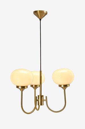 PR Home - Pendellampe Elsy 59 cm - Messing - Loftpendler - Fra Homeroom