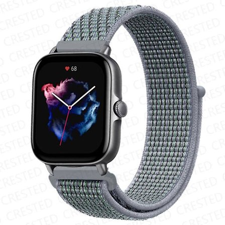 20 mm 22 mm watch för Amazfit Gts/2/2e/4/3/mini Gtr 4/2/3/ pro 47 mm Stratos 3 nylon Pulseira Correa Amazfit bipsband