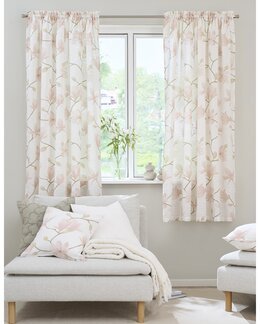 Gardinfag Malena 2-pak Hvid - 145x170 cm - Linea