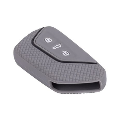 Auton avaimen suojus yhteensopiva VW Golf 8 3-painikkeisen avaimen kanssa - Silikoninen suojaava avaimenperä