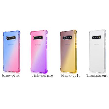 Samsung Galaxy S10 Plus - Stötdämpande Floveme Silikonskal Transparent/genomskinlig