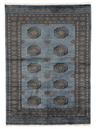 Tapis Pakistan Boukhara 3Ply 168X233 Noir/Bleu Foncé (Laine, Pakistan)