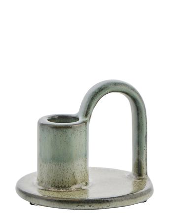 Milenne Candlestick Home Decoration Candlesticks & Tealight Holders Tealight Holders Grønn Lene Bjerre