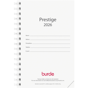 Kalenderpåfyll Prestige 2026