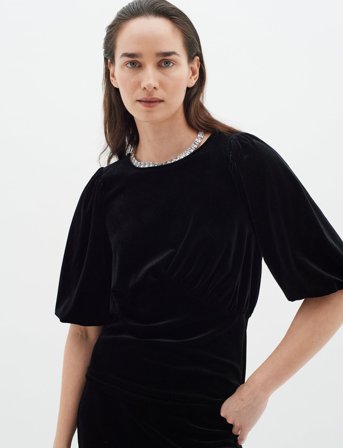InWear Brynniw Top Ss - Black - XXL