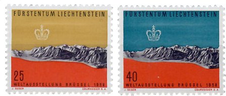 Liechtenstein 1958 - MICHEL 369-370 - Postfrisk