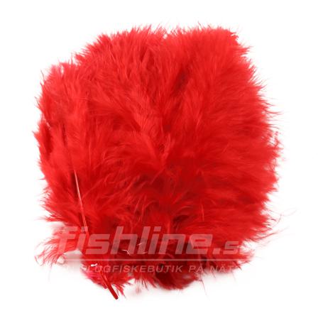 Wolly Bugger Marabou - Red