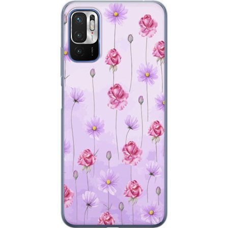 Kompatibel Mobilcover til Xiaomi Redmi Note 10 5G Petal Reverie Lilac Mist