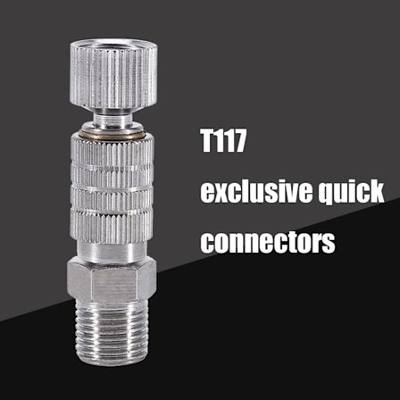 1/8 tuuman ilmaruiskun pikaliitin irrotuskytkin adapteri liitin letku