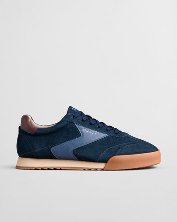 GANT Herren Baylle Sneaker aus Veloursleder (44) Blau