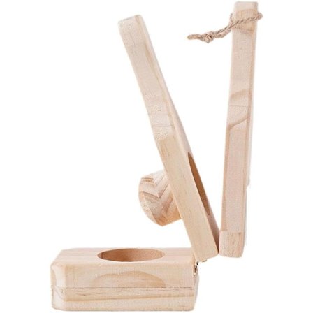 Træ Melbananpresseform Bananknuser 2 i 1 Fyldt Melbananpressekop Kreative Hjem- & Køkkenredskaber