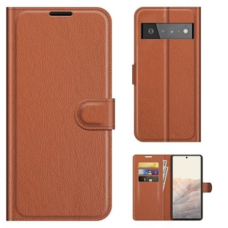 Classic Google Pixel 6 Pro fodral - Brun