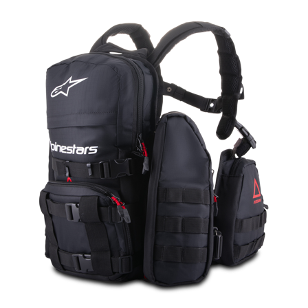 Alpinestars Techdura Tact Pack MX vätskesystem Svart/Vit