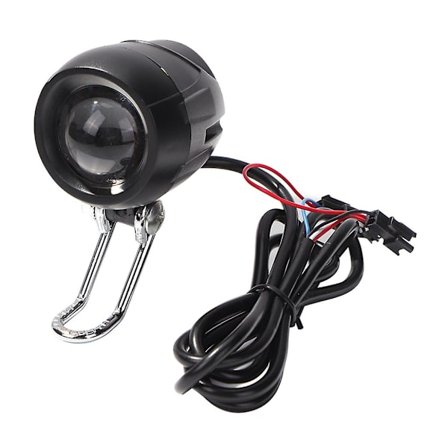 2-i-1 Elektrisk Scooter Horn Strålkastare Motorcykel Framljus Lampa För Kugoo M4