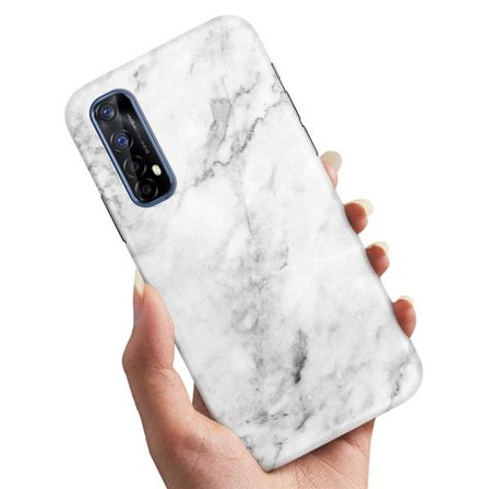 Cover / Mobilcover til Realme 7 - Marmor