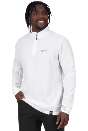 Genser FXR Breeze 1/4 Zip Longsleeve Hvit M
