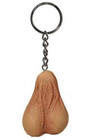 Out Of The Blue Metal Key Chain Testicle - Woome.pl