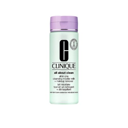 Clinique All About Clean Micellar Milk + Makeup Remover Very Dry to Combination Skin 200 ml, Skincare, Renseprodukter, Micellar Water