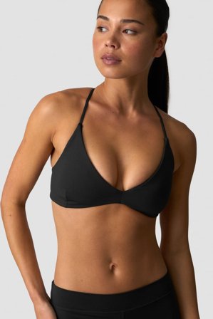 ICANIWILL - Nimble Strappy Sports Bra Black - Dames - sportkleding van ICIW