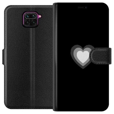 Kompatibel Tegnebogsetui til Xiaomi Xiaomi Redmi Note 9 Soft Glow Heart