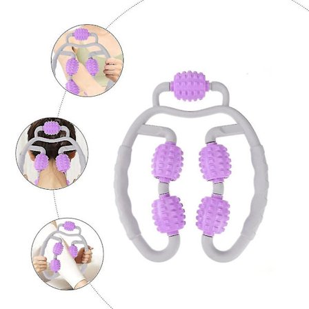 Trigger Point Roller Massager Dybvevsmassasje Profesjonell Fascia Blaster Myofascial Massasjeverktøy For Atlet Muskel Underarm Albue Hånd Arm Ben