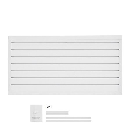 Seinäpaneeli Lattaviidakko-Garage-Duoku-1225 x 645 mm-PVC-työkalusäilytyspaneeli moduulirakenteella