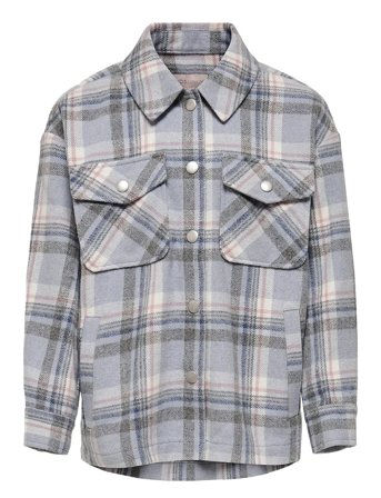 Kids Only | Koncharlotte Check Shacket Pnt | 146