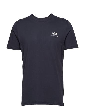 Basic T Small Logo Navy Alpha Industries