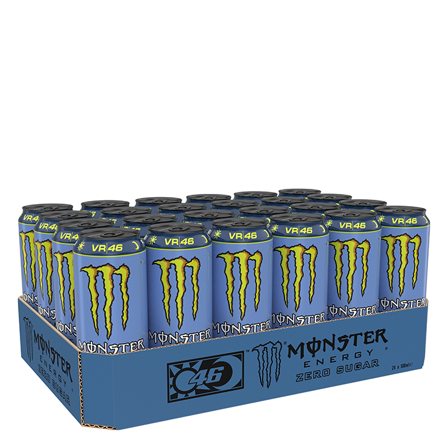 24 x Monster Energy 50 cl Valentino Rossi Zero Sugar