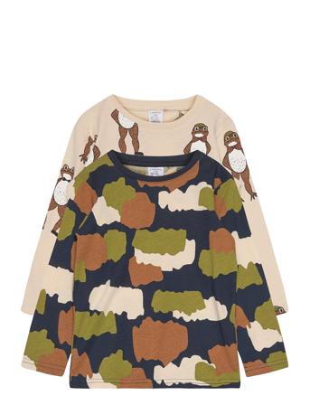 Top Ls Aop Frog Camo 2 Pack Patterned Lindex