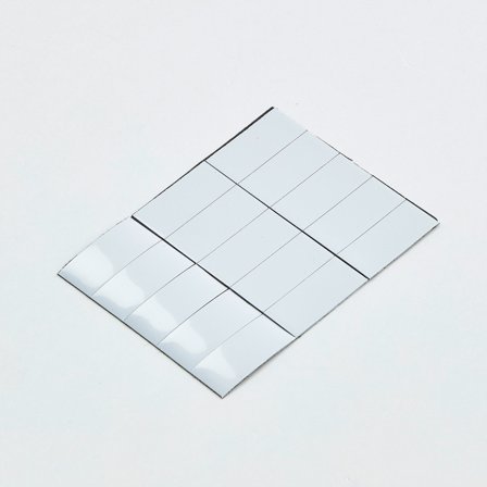 Magnetband, 22 x 50 mm, weiß