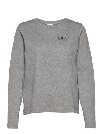Logo Ls Tee Grey NORR