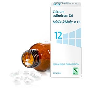 Sale Dr.Schussler N.12 Calcium Sulfuricum D6 200 Compresse