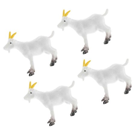 Get Figurer Heminredning Miniatyr Get Figurer Flerfärgad 5.00X4.50X4.50cm DIY Tillbehör För Trädgårdsdekor 4st (FMY)