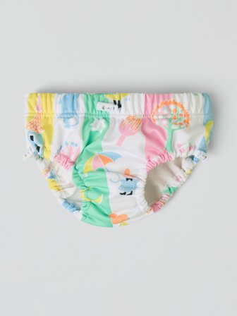Polarn O. Pyret - Moomin swim diaper - 98 - 104 - Childrenswear - yellow