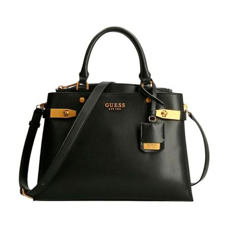 Guess, Hand worn bag or shoulder Zadie Vb 841506 Zwart, Dames, Maat:ONE Size,Polyurethaan
