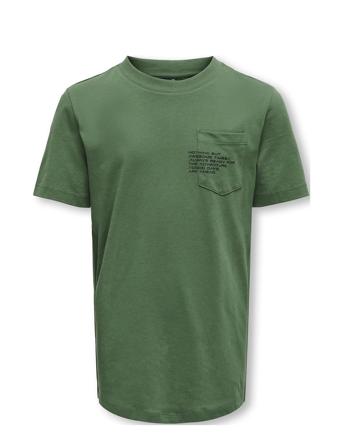 Kobmarinus S/S Tee Print Box Jrs Noos Green Kids Only