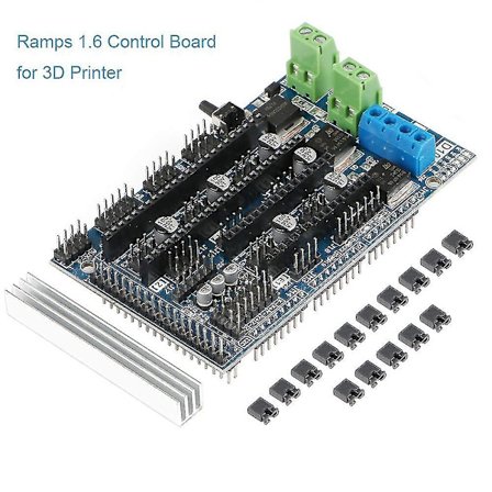 3D-tulostimen Ramps 1.6 ohjauslevyn lisävarusteet.