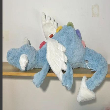 Jellycat Bartholomew plyslegetøj, blødt og behageligt, en fantastisk gave til børn, en Valentinsdagsgave eller en samlerobjekt; 66 Sky Dragon.