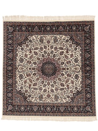 Medalionowy Saruk American Dywan 195X201 Wełna