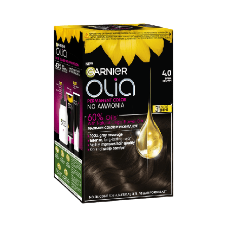 Garnier Olia Permanent Color Hårfärg Unisex Brun 1 ST
