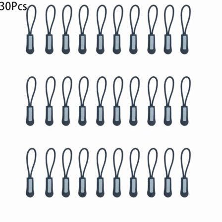 30 stk. Pull Tail Rope Træk Rope Lynlås Rope