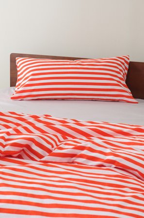 Jotex - Putevar 50x90 Cm Mandarin/Vit - KAYO - Kjøp Putevar hos Jotex